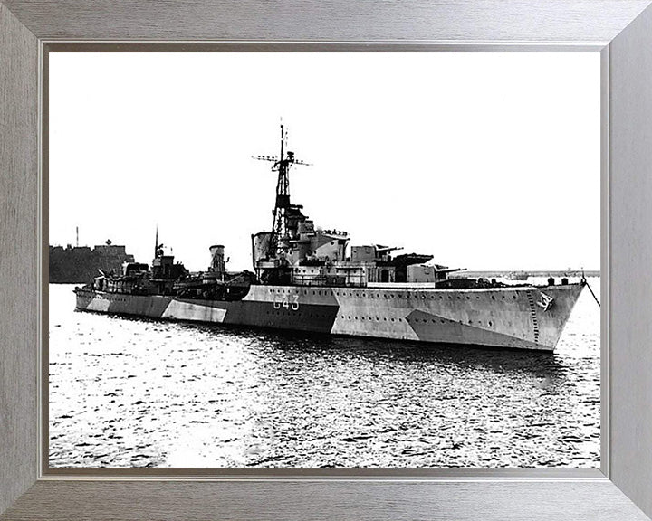 HMS Tartar G43 (F43) Royal Navy Tribal class Destroyer Photo Print or Framed Print - Hampshire Prints