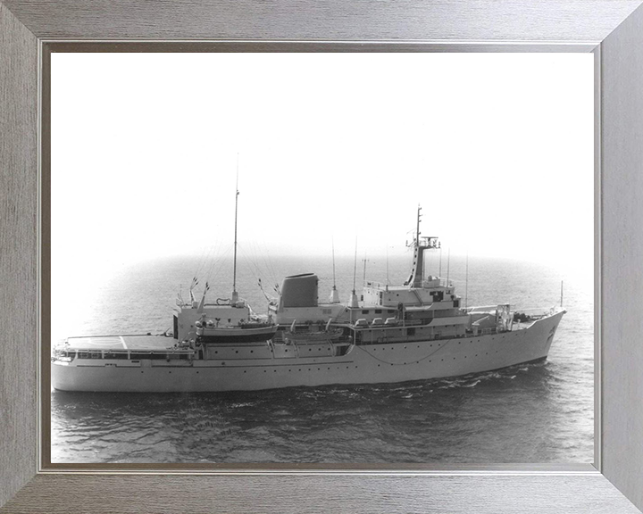 HMS Hydra A144 Royal Navy Hecla Class ocean survey vessel Photo Print or Framed Print - Hampshire Prints