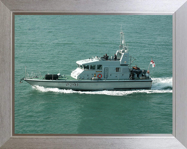 HMS Puncher P291 Royal Navy Archer Class P2000 Patrol Vessel Photo Print or Framed Photo Print - Hampshire Prints