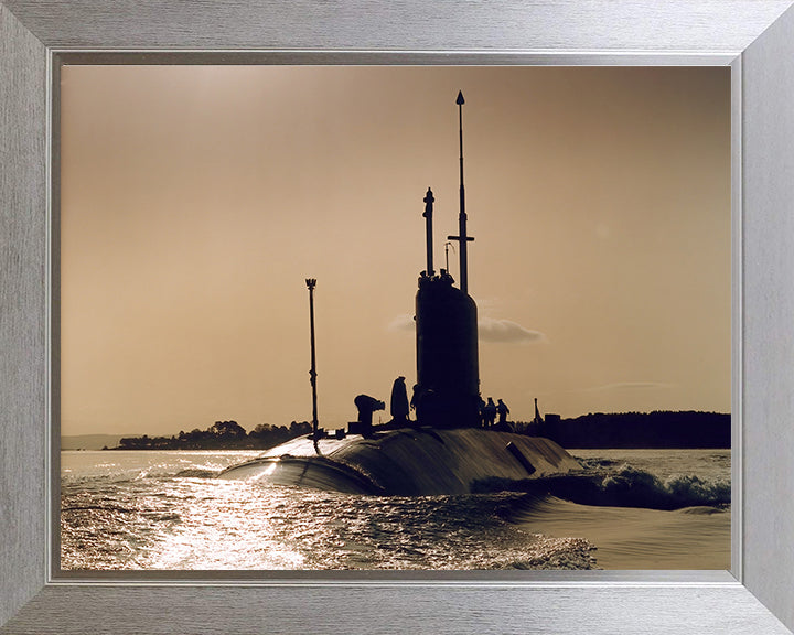 HMS Turbulent S87 Royal Navy Trafalgar class Submarine Photo Print or Framed Print - Hampshire Prints