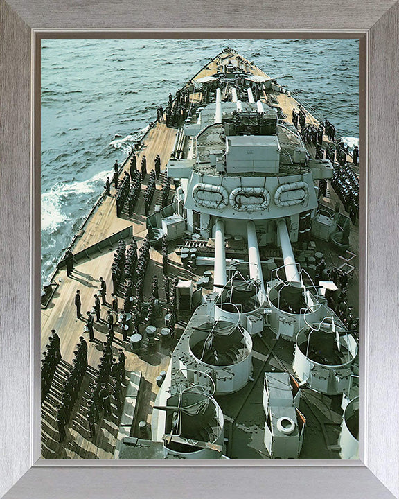 HMS Nelson (28) Royal Navy Nelson class battleship Photo Print or Framed Print - Hampshire Prints