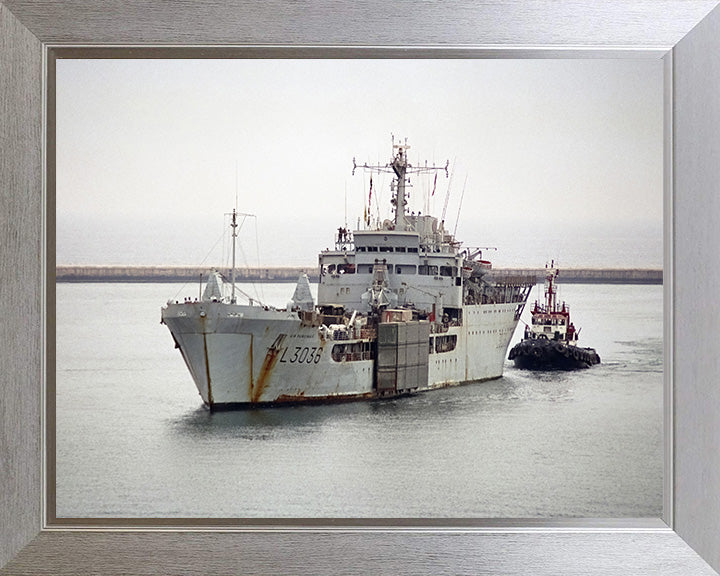 RFA Sir Percivale L3036 Royal Fleet Auxiliary Round Table class ship Photo Print or Framed Print - Hampshire Prints