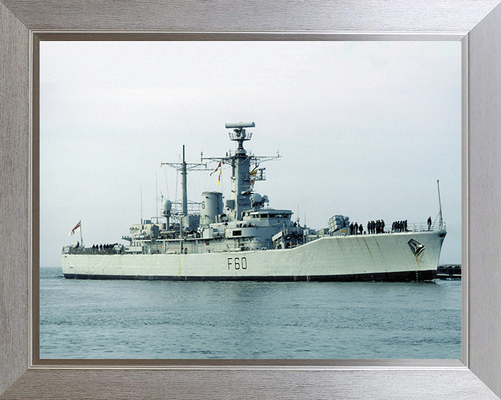 HMS Jupiter F60 Royal Navy Leander class frigate Photo Print or Framed Print - Hampshire Prints