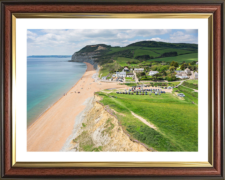 Seatown beach Dorset in summer Photo Print - Canvas - Framed Photo Print - Hampshire Prints