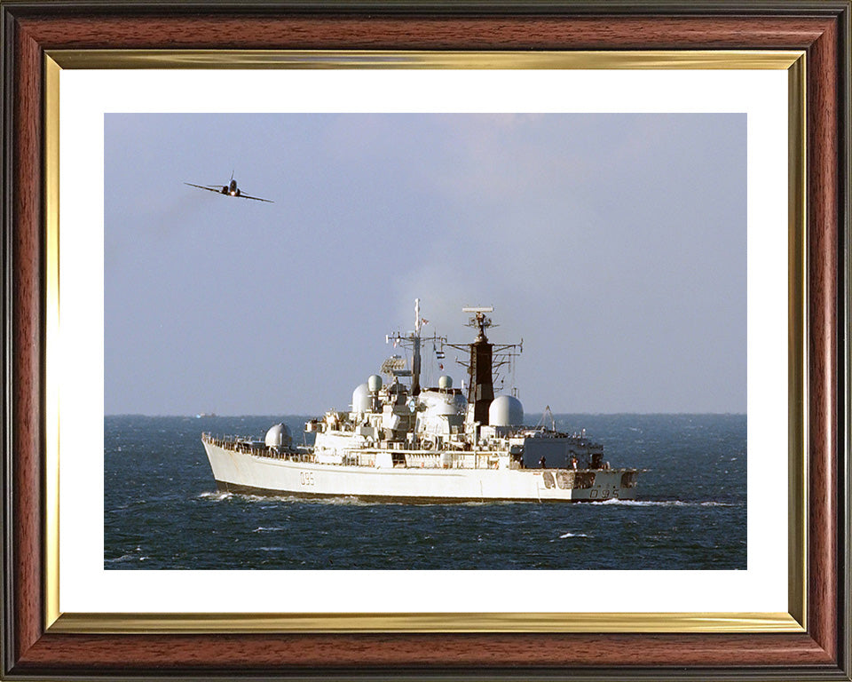 HMS Manchester D95 Royal Navy Type 42 destroyer Photo Print or Framed Print - Hampshire Prints