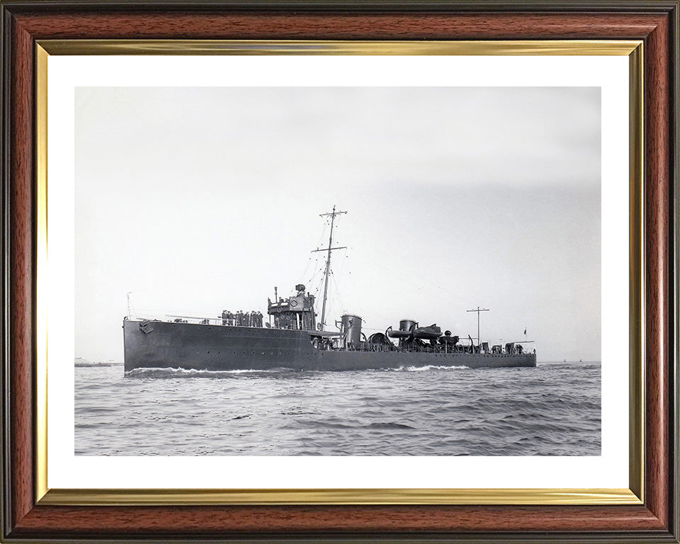 HMS Lurcher 1912 | Photo Print | Framed Print | Acheron Class | Destroyer | Royal Navy - Hampshire Prints