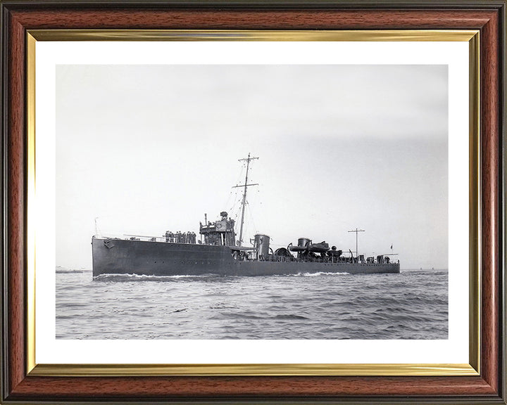 HMS Lurcher 1912 | Photo Print | Framed Print | Acheron Class | Destroyer | Royal Navy - Hampshire Prints