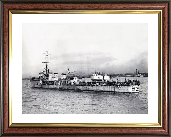 HMS Skate H39 Royal Navy R class destroyer Photo Print or Framed Print - Hampshire Prints