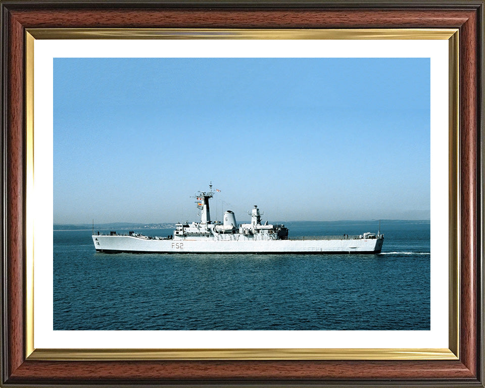 HMS Juno F52 Royal Navy Leander class frigate Photo Print or Framed Print - Hampshire Prints