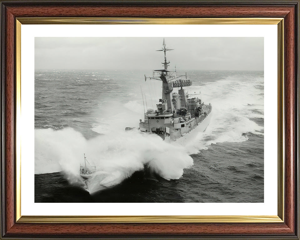 HMS Leander F109 Royal Navy Leander Class Frigate Photo Print or Framed Print - Hampshire Prints