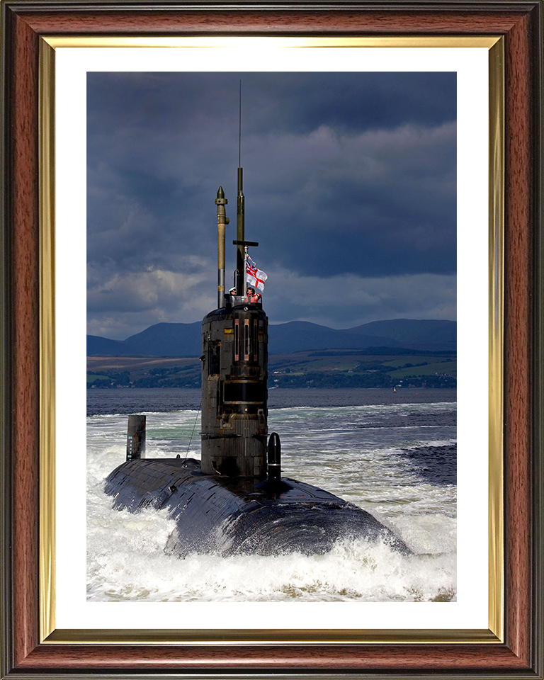 HMS Tireless S88 Submarine | Photo Print | Framed Print | Trafalgar Class | Royal Navy