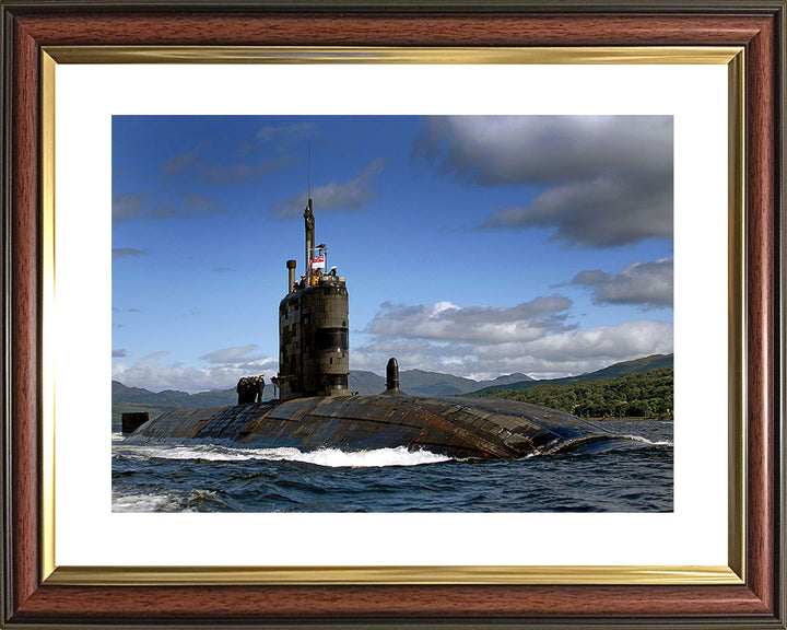 HMS Superb S109 Royal Navy Swiftsure class Submarine Photo Print or Framed Print - Hampshire Prints