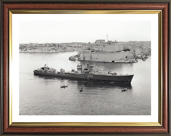 HMS Legion G74 Royal Navy A class destroyer Photo Print or Framed Print - Hampshire Prints