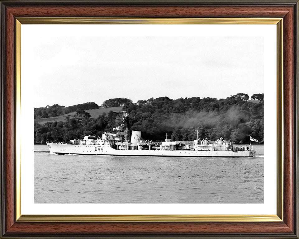 HMS Lagos D44 Royal Navy Battle class destroyer Photo Print or Framed Print - Hampshire Prints