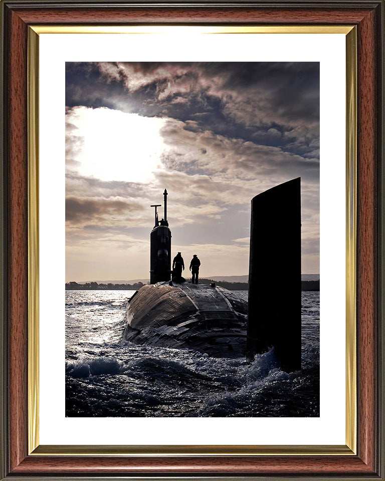 HMS Talent S92 Royal Navy Trafalgar class Submarine Photo Print or Framed Print - Hampshire Prints