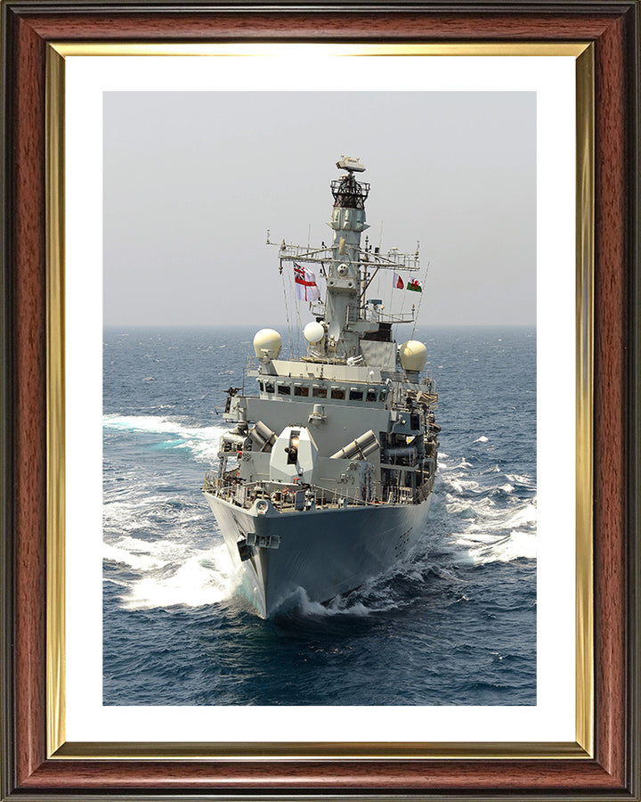 HMS Monmouth F235 Royal Navy type 23 Frigate Photo Print or Framed Print - Hampshire Prints