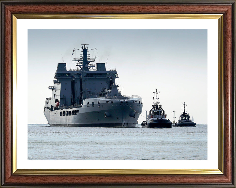 RFA Tidesurge A138 Royal Fleet Auxiliary Tide class replenishment tanker Photo Print or Framed Print - Hampshire Prints