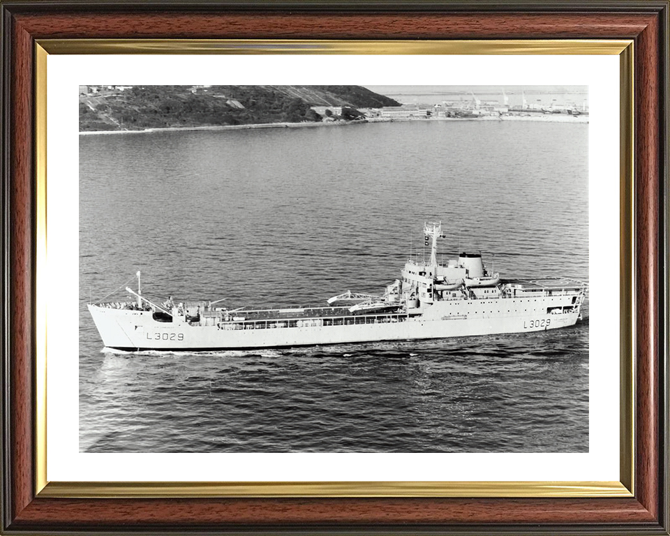 RFA Sir Lancelot L3029 Royal Fleet Auxiliary Round Table class ship Photo Print or Framed Print - Hampshire Prints