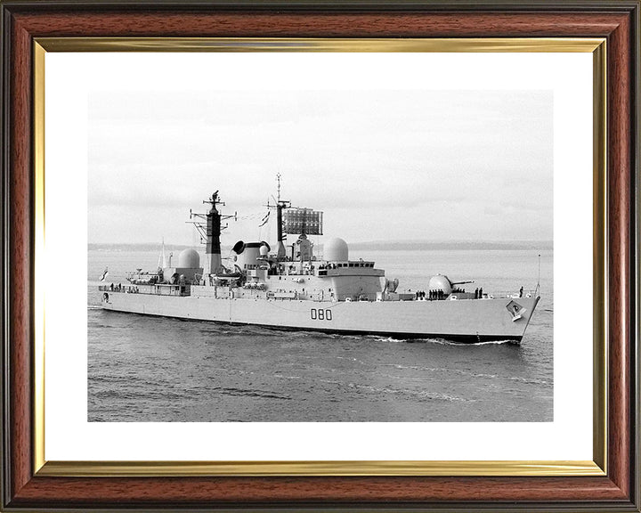 HMS Sheffield D80 Royal Navy Type 42 destroyer Photo Print or Framed Print - Hampshire Prints