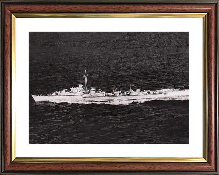 HMS Zebra R81 Royal Navy Z Class destroyer Photo Print or Framed Print - Hampshire Prints