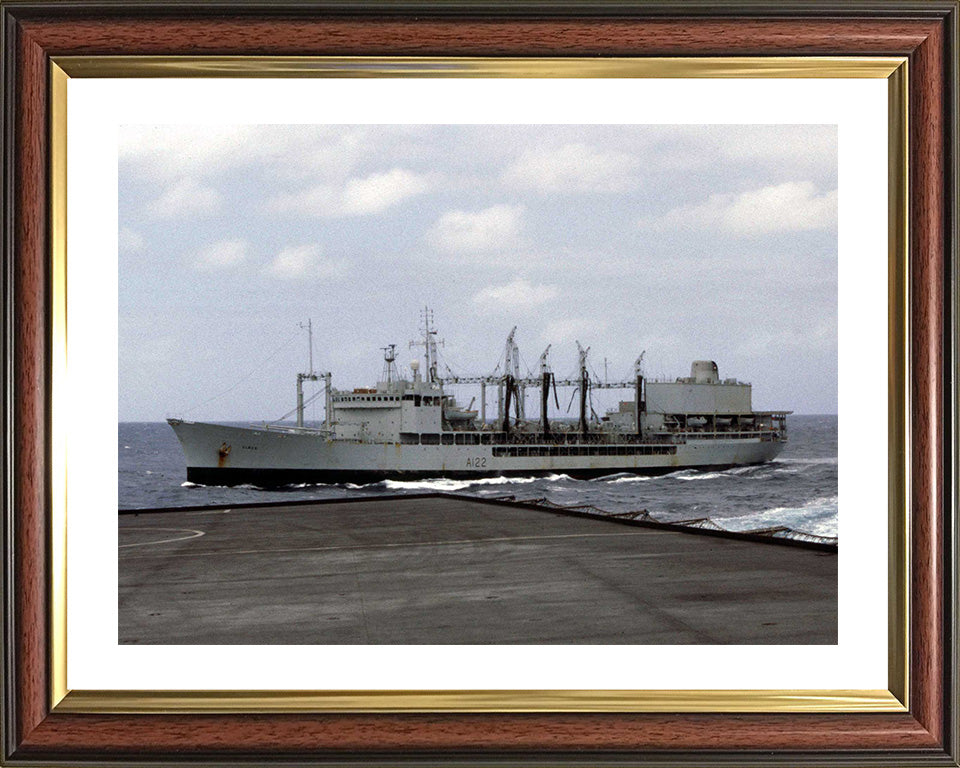 RFA Olwen A122 Royal Fleet Auxiliary Ol class tanker Photo Print or Framed Print - Hampshire Prints