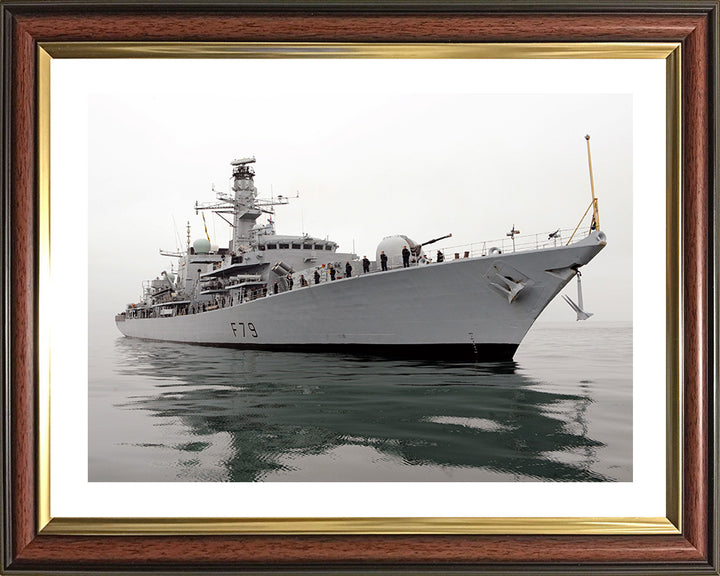 HMS Portland F79 Royal Navy Type 23 frigate Photo Print or Framed Print - Hampshire Prints