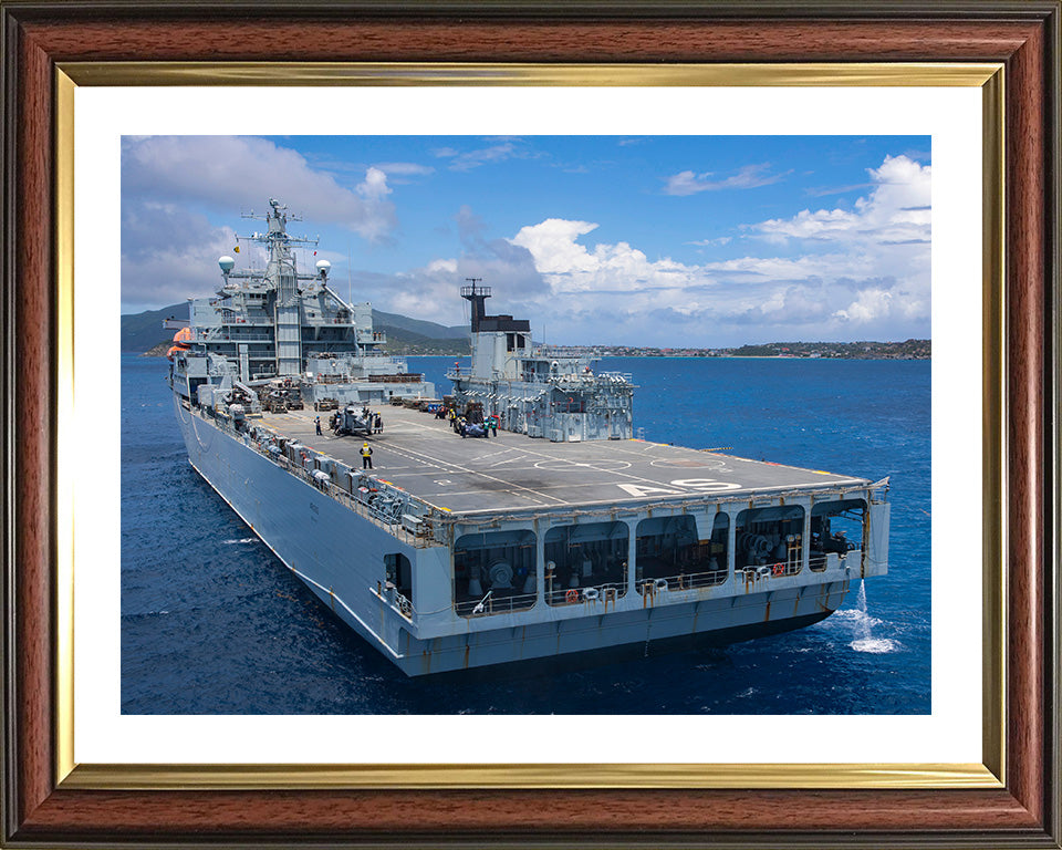 RFA Argus A135 Royal Fleet Auxiliary Casualty class Ship Photo Print or Framed Print - Hampshire Prints