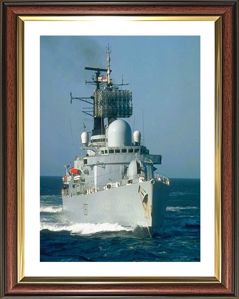 HMS Newcastle D87 Royal Navy Type 42 destroyer Photo Print or Framed Photo Print - Hampshire Prints