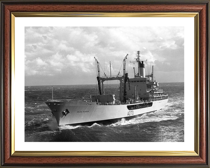 RFA Blue Rover A270 Royal Fleet Auxiliary Rover class small fleet tanker Photo Print or Framed Print - Hampshire Prints