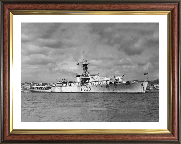 HMS Loch More F639 (K639) Royal Navy Loch class frigate Photo Print or Framed Print - Hampshire Prints