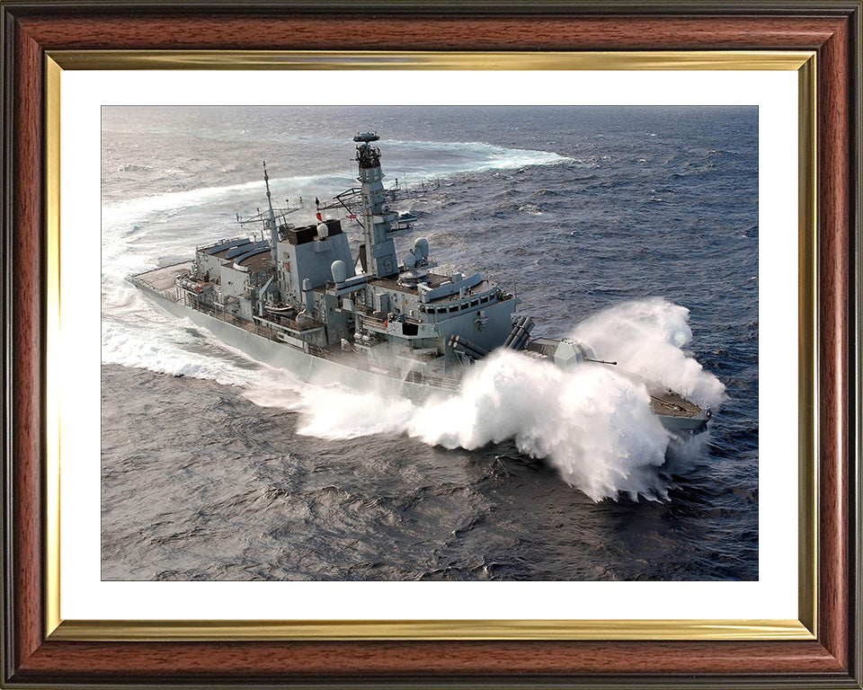 HMS Marlborough F233 | Photo Print | Framed Print | Type 23 | Frigate | Royal Navy - Hampshire Prints