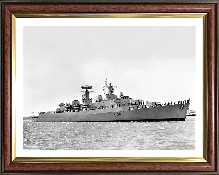 HMS Hampshire D06 | Photo Print | Framed Print | County Class | Destroyer | Royal Navy - Hampshire Prints