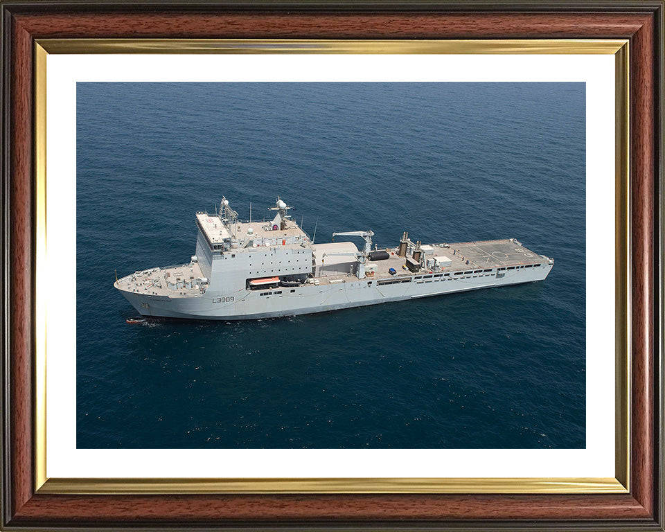 RFA Cardigan Bay L3009 Royal Fleet Auxiliary Bay class auxiliary dock landing ship Photo Print or Framed Print - Hampshire Prints