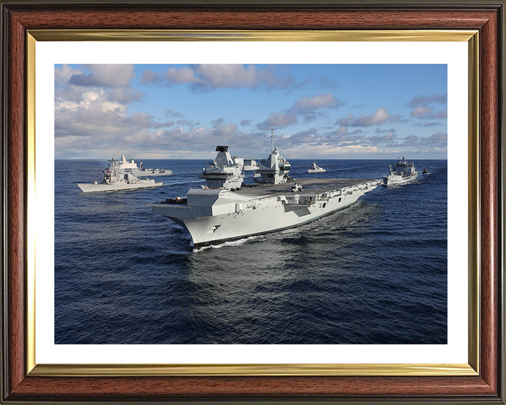 HMS Prince of Wales R09 | Photo Print | Framed Print | Queen Elizabeth Class | Aircraft Carrier | Royal Navy