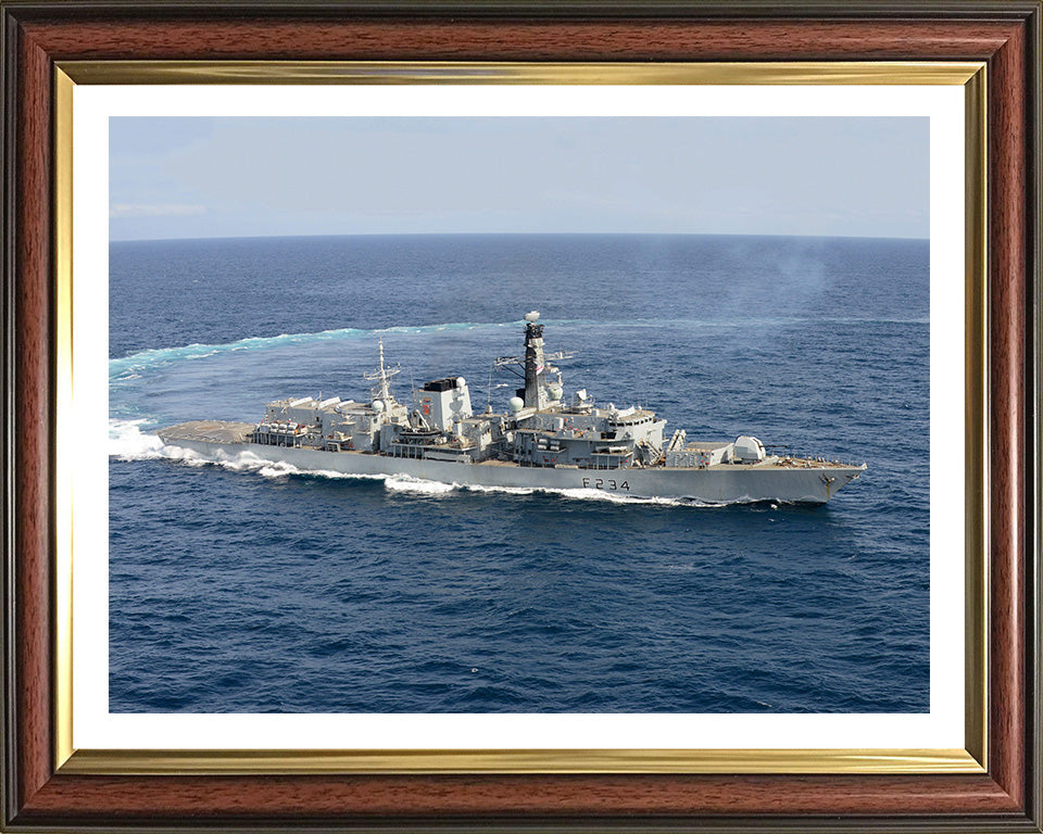 HMS Iron Duke F234 Royal Navy Type 23 frigate Photo Print or Framed Print - Hampshire Prints