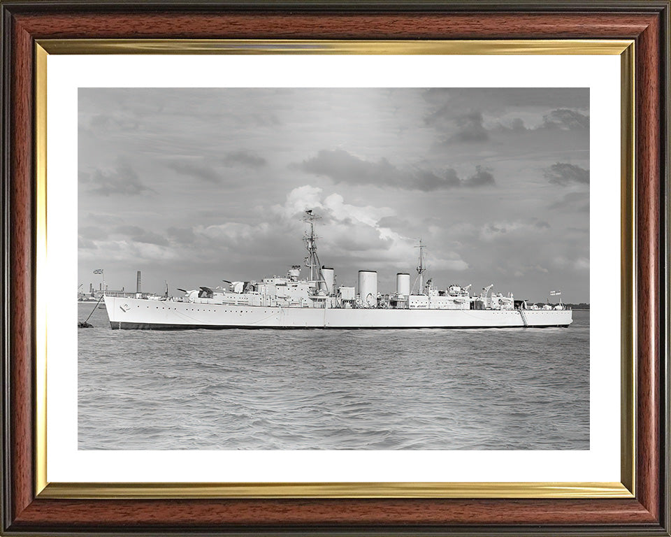 HMS Manxman M70 Royal Navy Abdiel class minelayer Photo Print or Framed Print - Hampshire Prints