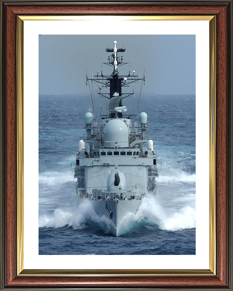 HMS Nottingham D91 Royal Navy Type 42 destroyer Photo Print or Framed Print - Hampshire Prints