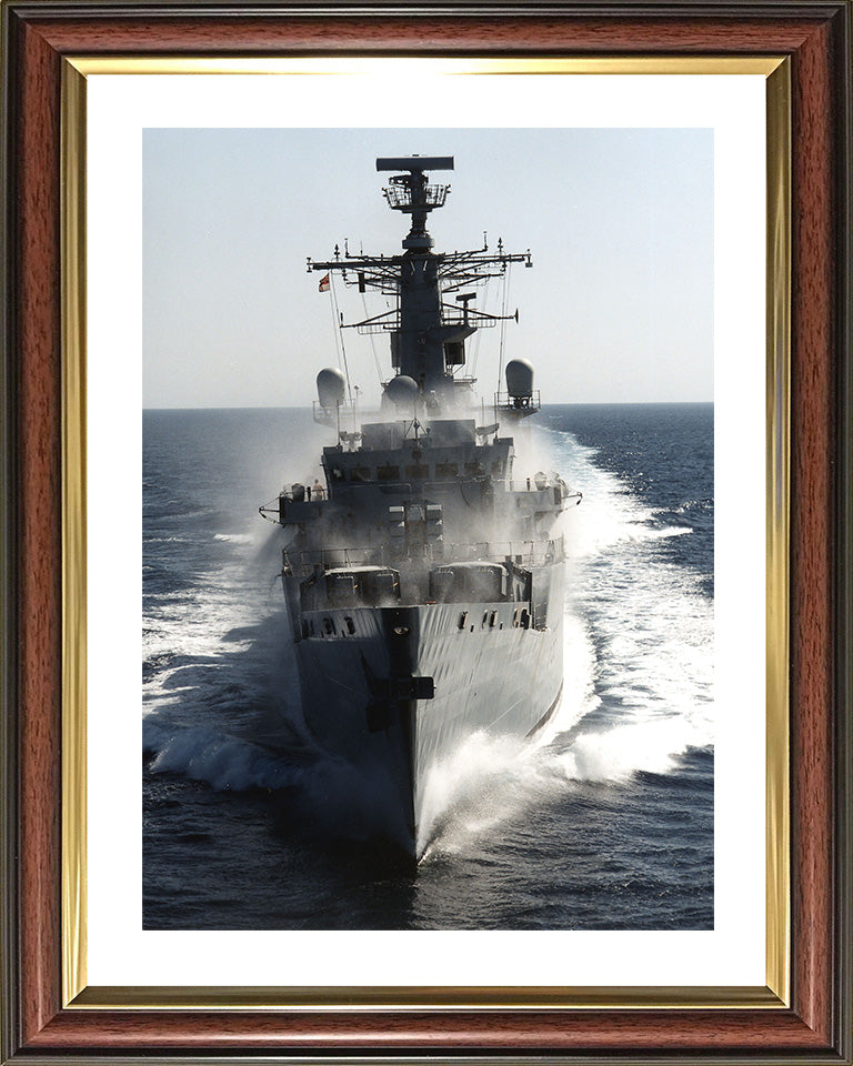 HMS Sheffield F96 Royal Navy Type 22 frigate Photo Print or Framed Print - Hampshire Prints