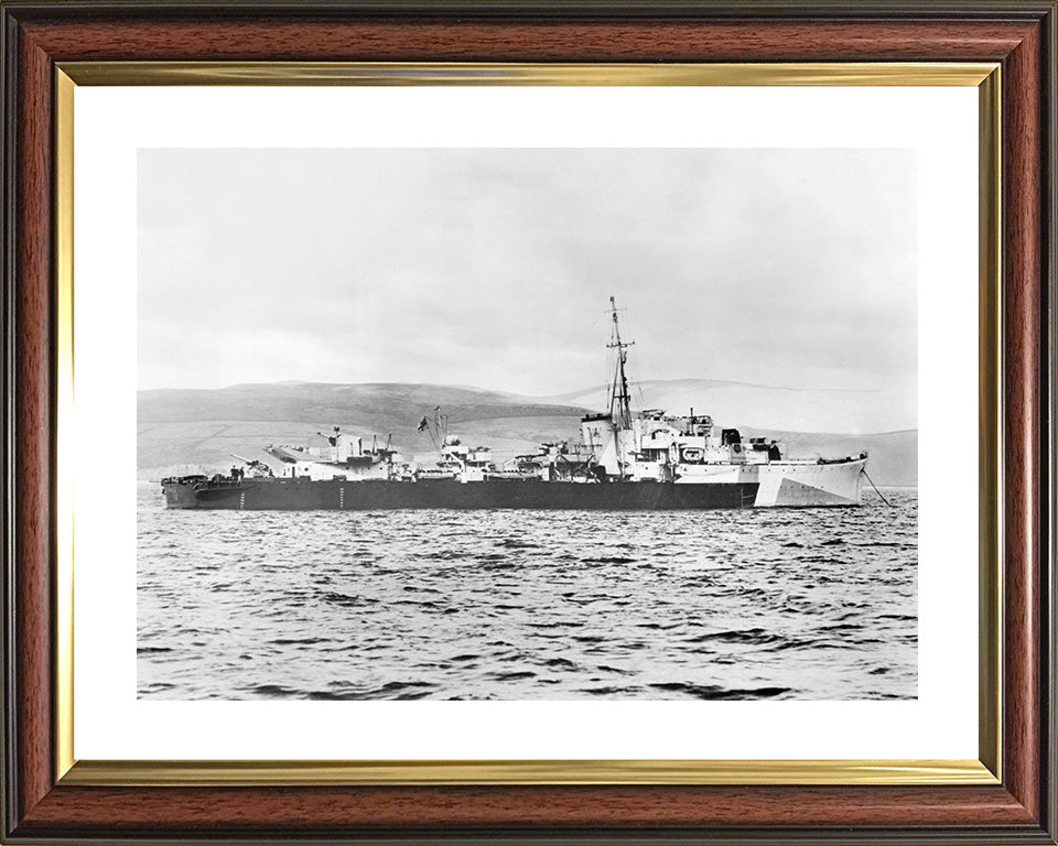 HMS Obedient G48 Royal Navy O class destroyer Photo Print or Framed Print - Hampshire Prints