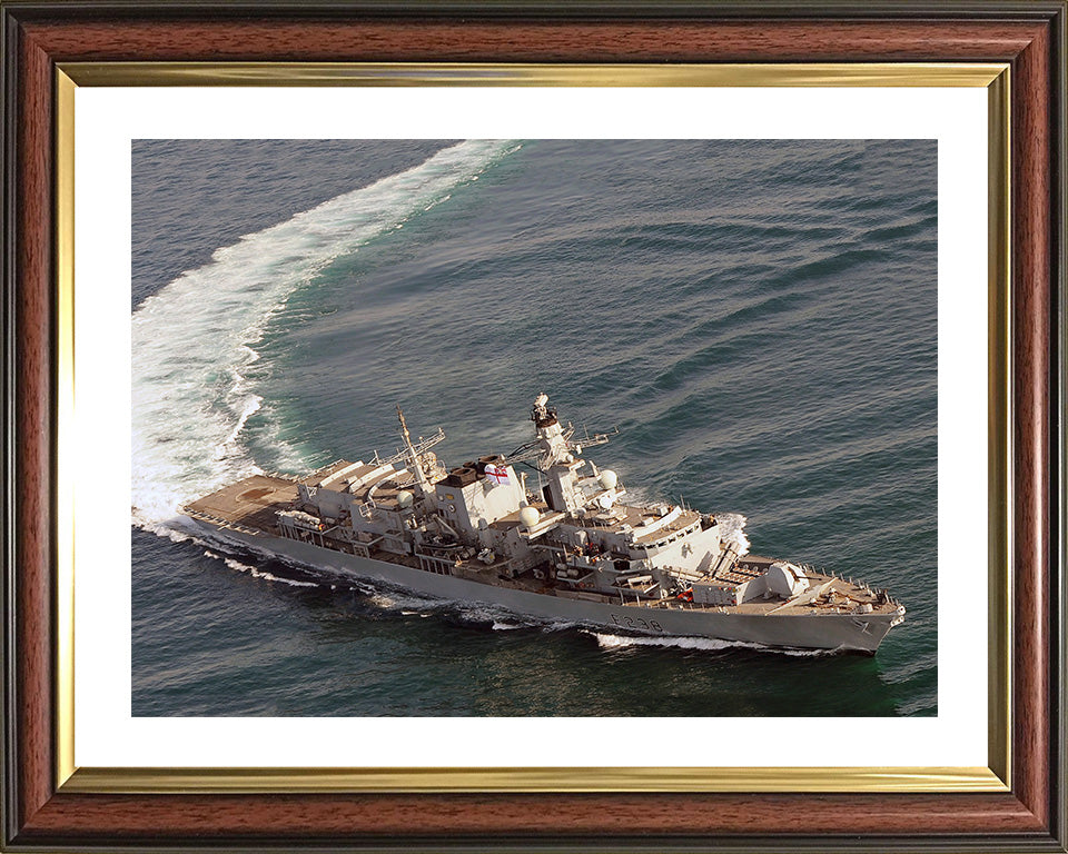 HMS Northumberland F238 Royal Navy type 23 Frigate Photo Print or Framed Print - Hampshire Prints