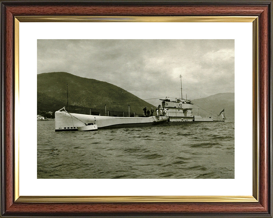 HMS L53 Royal Navy L class Submarine Photo Print or Framed Print - Hampshire Prints