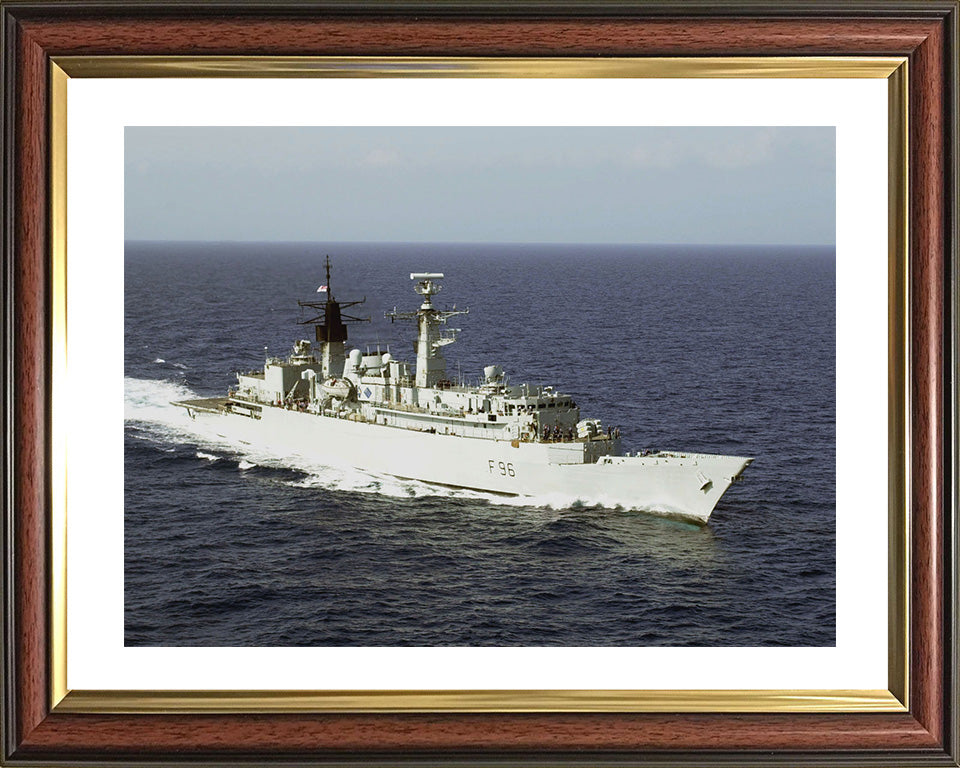 HMS Sheffield F96 Royal Navy Type 22 frigate Photo Print or Framed Print - Hampshire Prints