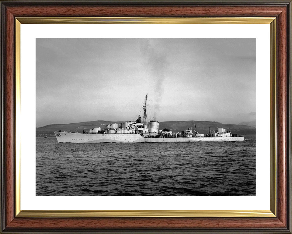 HMS Matchless G52 Royal Navy M class destroyer Photo Print or Framed Print - Hampshire Prints