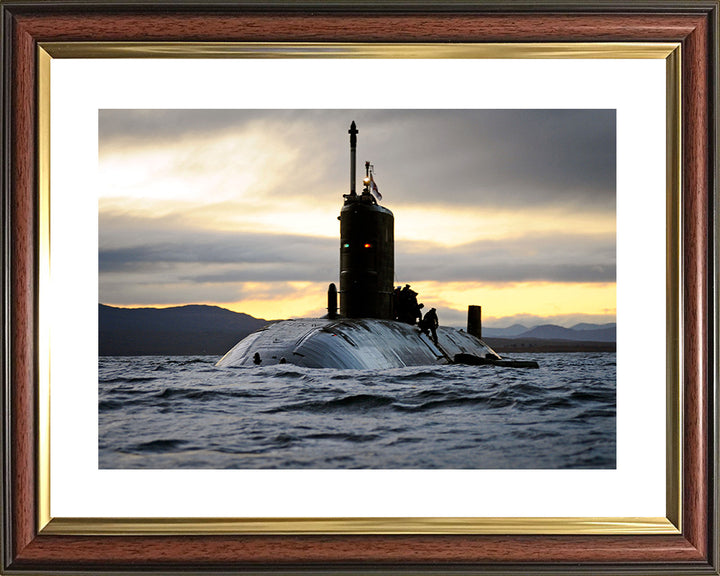 HMS Talent S92 Royal Navy Trafalgar class Submarine Photo Print or Framed Print - Hampshire Prints