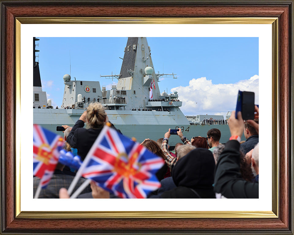 HMS Diamond D34 | Photo Print | Framed Print | Type 45 | Destroyer | Royal Navy