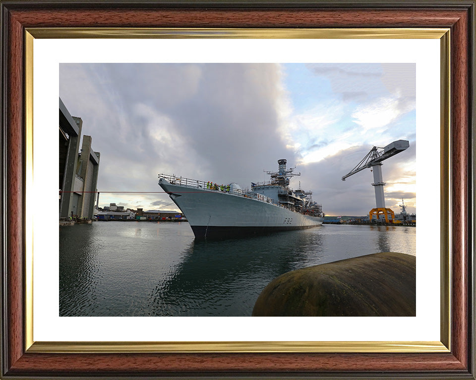 HMS Somerset F82 | Photo Print | Framed Print | Poster | Type 23 | Frigate | Royal Navy - Hampshire Prints