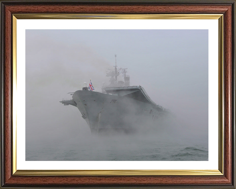 HMS Ark Royal R07 | Photo Print | Framed Print | Invincible Class | Aircraft Carrier | Royal Navy