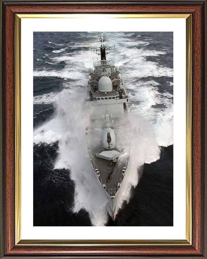 HMS Nottingham D91 Royal Navy Type 42 destroyer Photo Print or Framed Print - Hampshire Prints