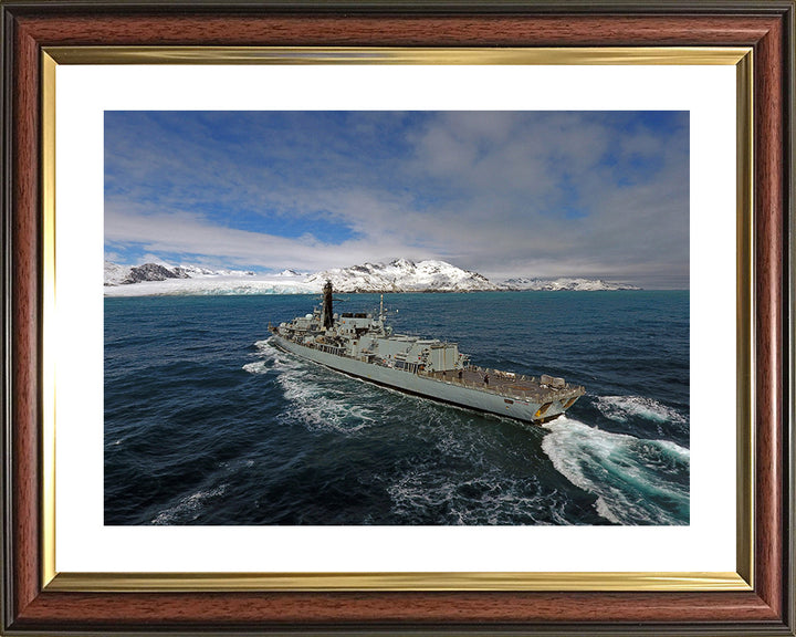 HMS Portland F79 Royal Navy Type 23 frigate Photo Print or Framed Print - Hampshire Prints