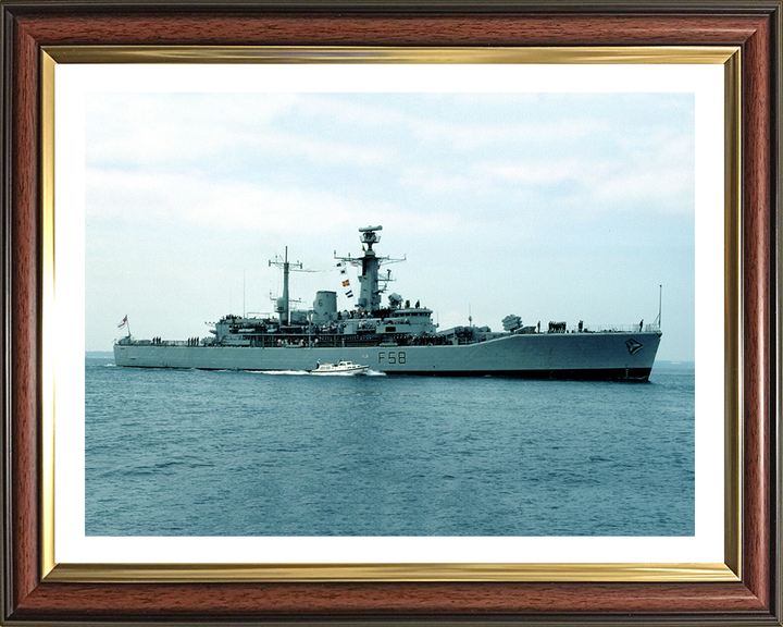 HMS Hermione F58 Royal Navy Leander class frigate Photo Print or Framed Print - Hampshire Prints